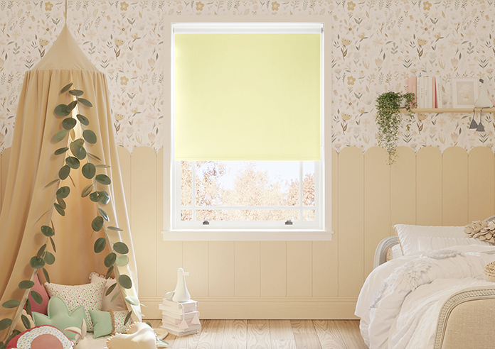 Rimini (FR Blackout), Milky Cream - Roller Blind - Image 3